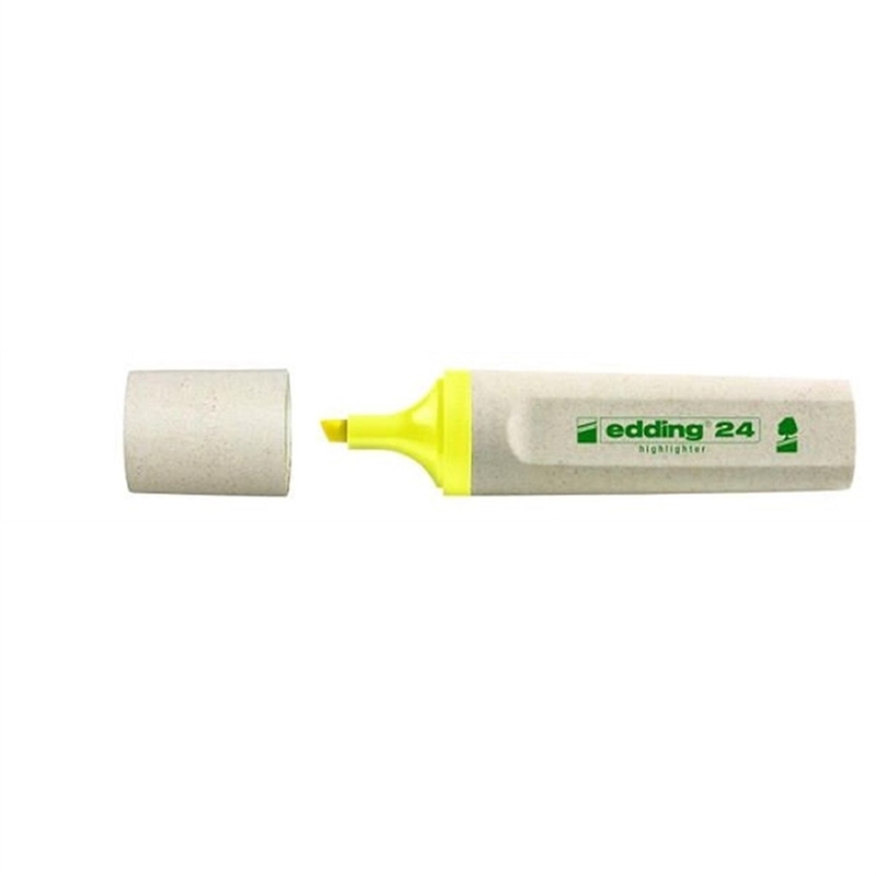 edding-textmarker-24-nachfuellbar-keilspitze-2-5-mm-schreibfarbe-gelb