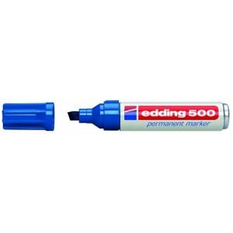 edding-permanentmarker-500-keilspitze-2-7-mm-schreibfarbe-blau