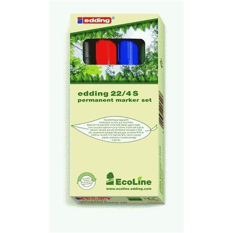 edding-permanentmarker-22-nachfuellbar-keilspitze-1-5-mm-schreibfarbe-4er-sortiert-4-stueck