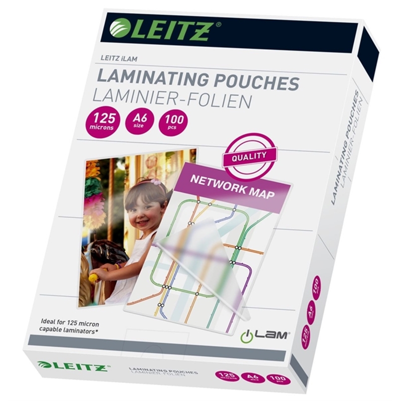 leitz-laminiertasche-a6-111-x-154-mm-0-125-mm-farblos-100-stueck