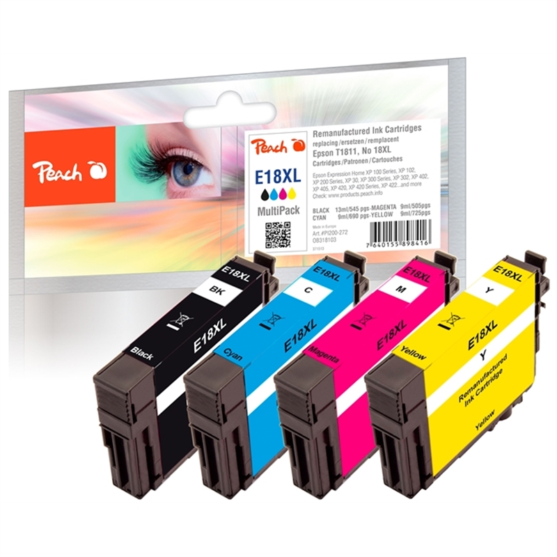 epson-no-18xl-rem-multi-pack-pi200-272-je-1-tintenpatrone-bk-c-m-y-1x13/3x9ml