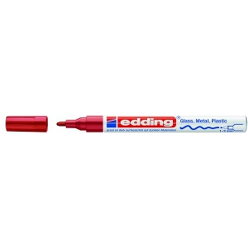 edding-lackmarker-751-rundspitze-1-2-mm-schreibfarbe-rot