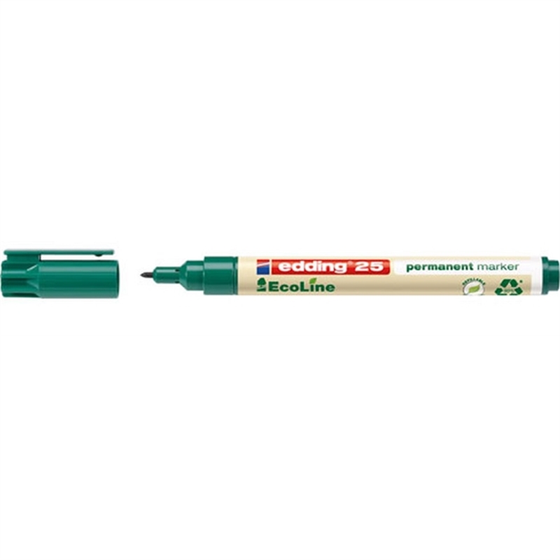 edding-permanentmarker-ecoline-25-nachfuellbar-rundspitze-1-mm-schreibfarbe-gruen