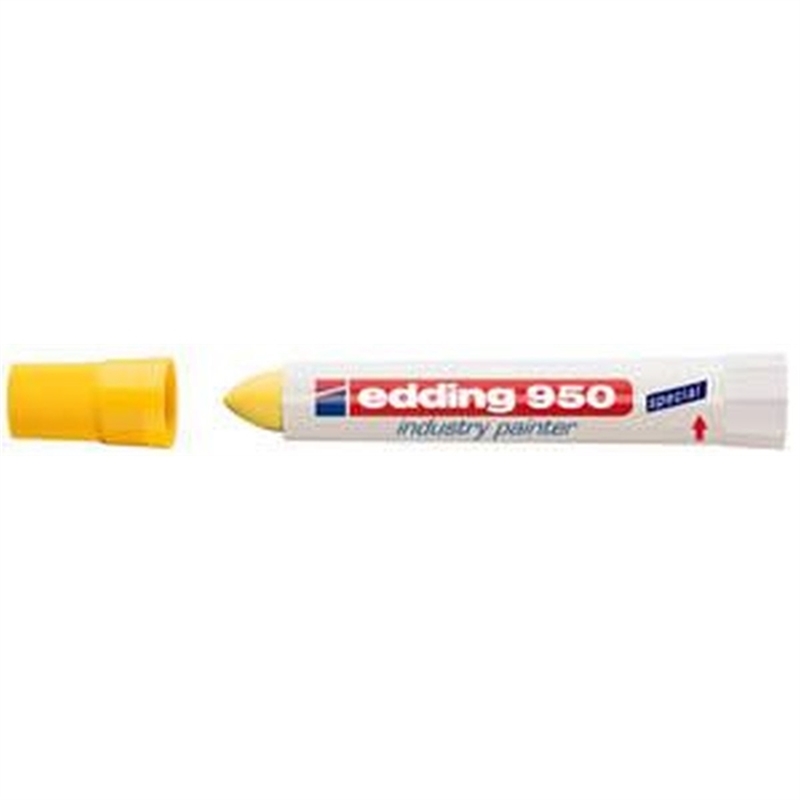 edding-industriemarker-950-rundspitze-10-mm-schreibfarbe-gelb