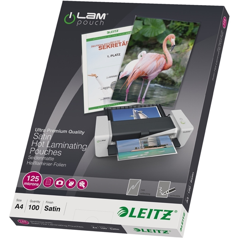 leitz-laminiertasche-a4-216-x-303-mm-0-125-mm-farblos-matt-100-stueck