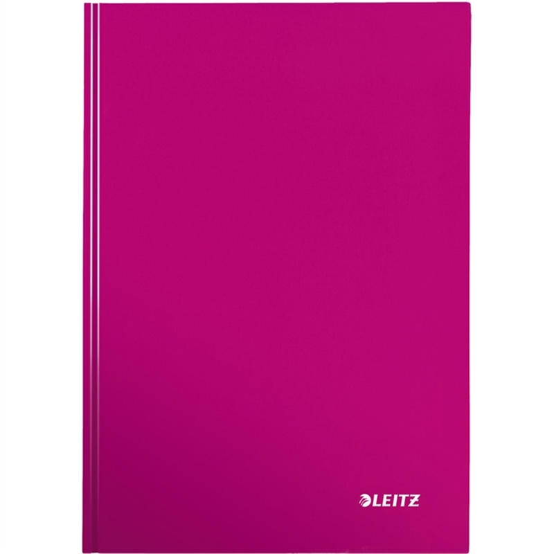 leitz-notizbuch-wow-liniert-a4-90-g/m-einbandfarbe-pinkmetallic-80-blatt