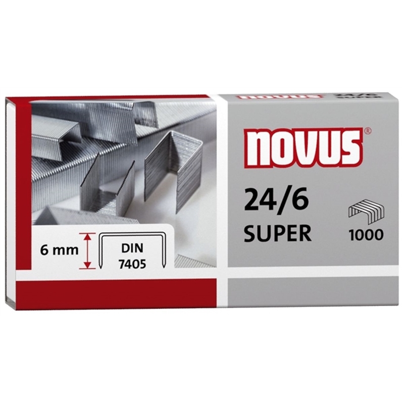 novus-heftklammer-super-24/6-verzinkt-1-000-stueck