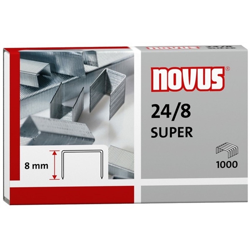 novus-heftklammer-super-24/8-verzinkt-1-000-stueck