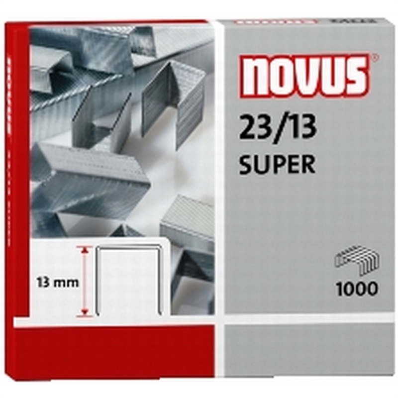 novus-heftklammer-super-23/13-verzinkt-1-000-stueck
