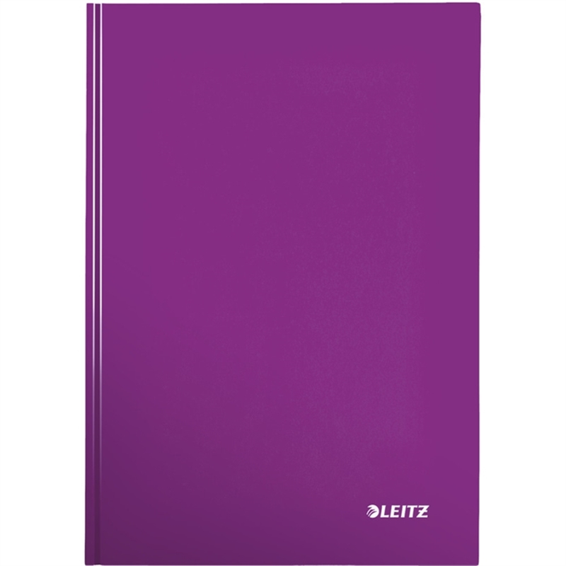 leitz-notizbuch-wow-liniert-a4-90-g/m-einbandfarbe-violett-80-blatt