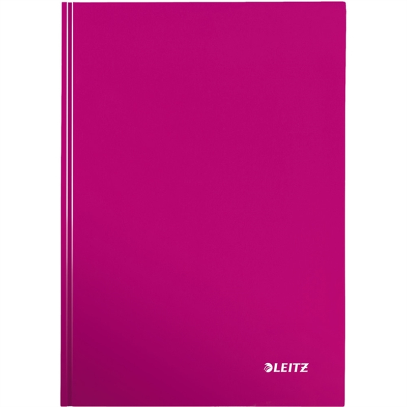 leitz-notizbuch-wow-kariert-a4-90-g/m-einbandfarbe-pinkmetallic-80-blatt