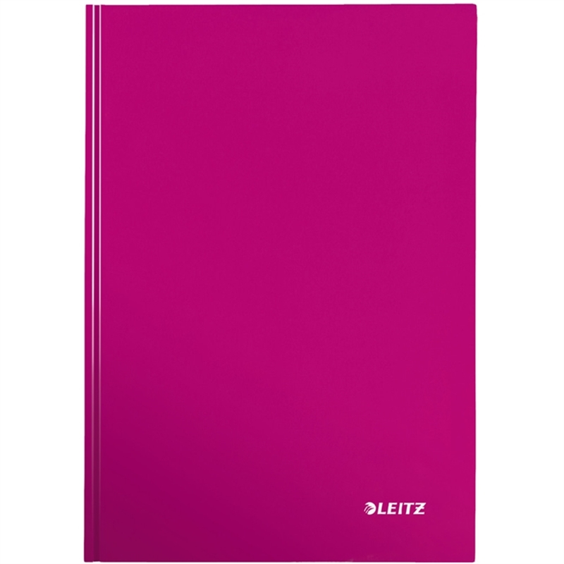 leitz-notizbuch-wow-liniert-a5-90-g/m-einbandfarbe-pinkmetallic-80-blatt