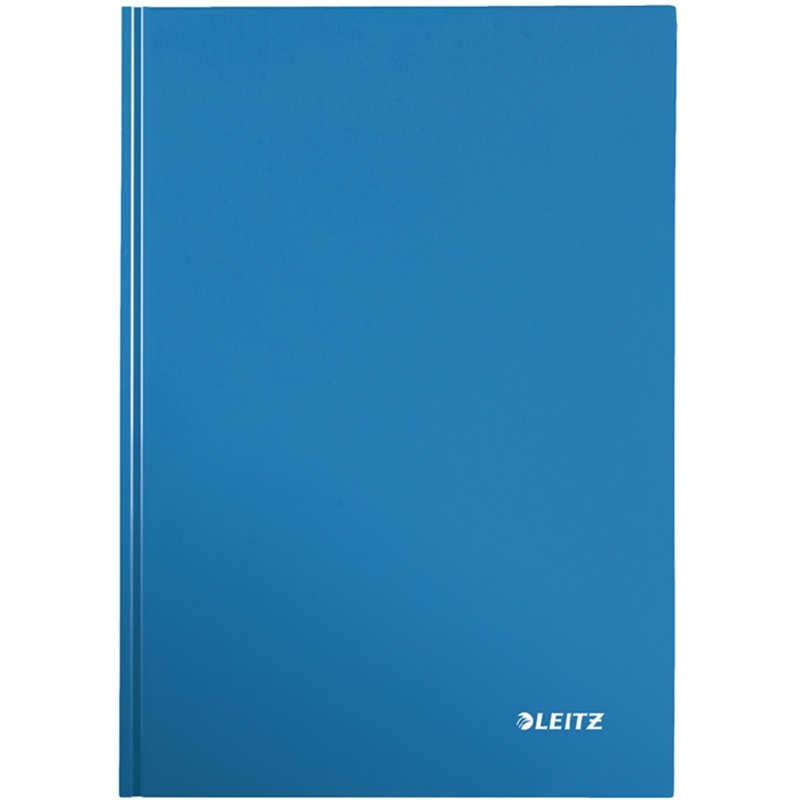 leitz-notizbuch-wow-liniert-a5-90-g/m-einbandfarbe-blaumetallic-80-blatt