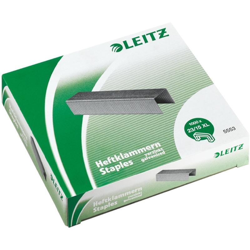 leitz-heftklammer-23/15-xl-verzinkt-1-000-stueck
