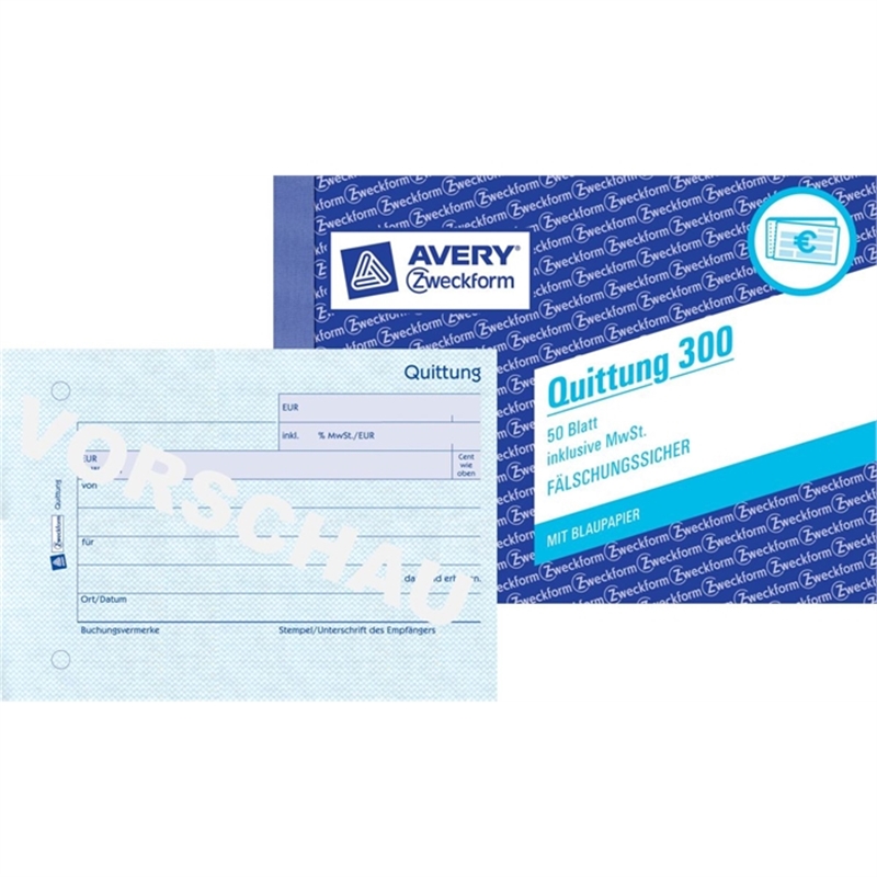 avery-zweckform-300-quittung-inklusive-mwst-a6-quer-blau-50-blaetter