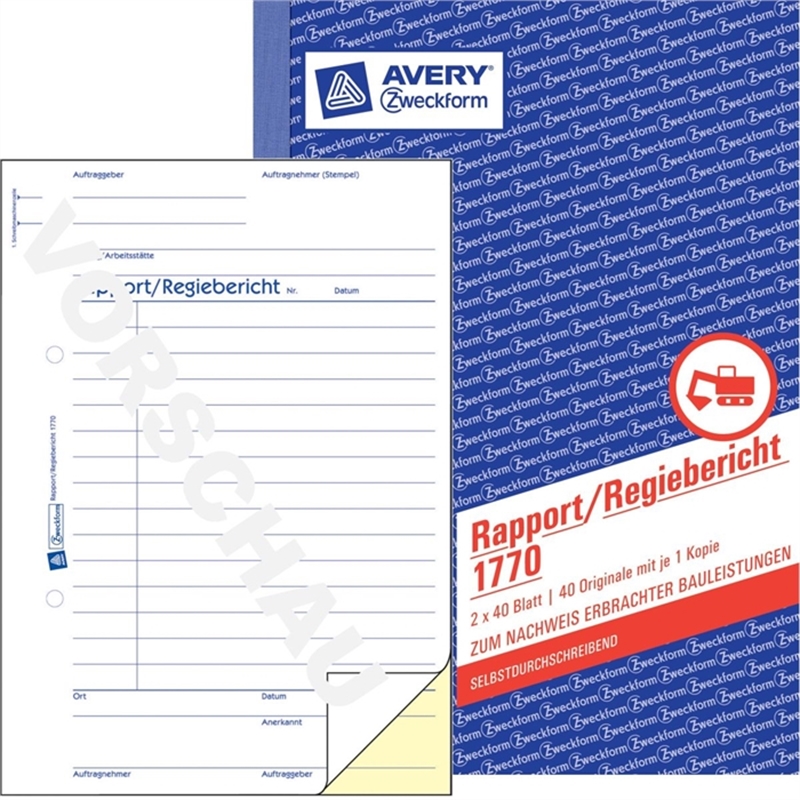 avery-zweckform-1770-regiebericht-a5-2fach-selbstdurchschreibend-1-/-2-blatt-bedruckt-2x40-blaetter