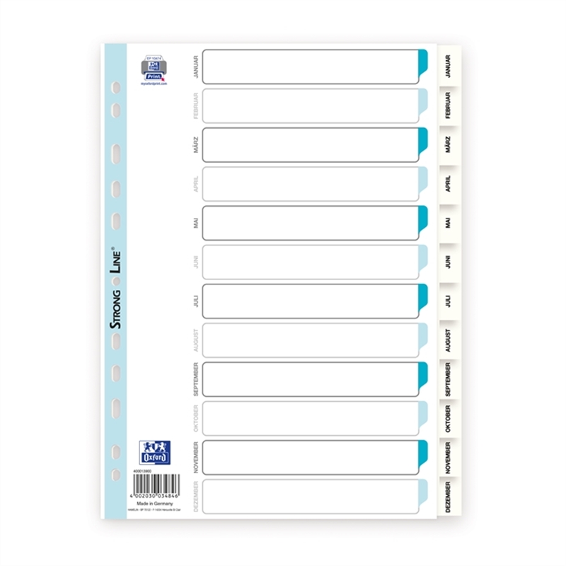 elba-register-pp-0-15-mm-jan-dez-a4-volle-hoehe-23-x-29-7-cm-12-blatt-weiss