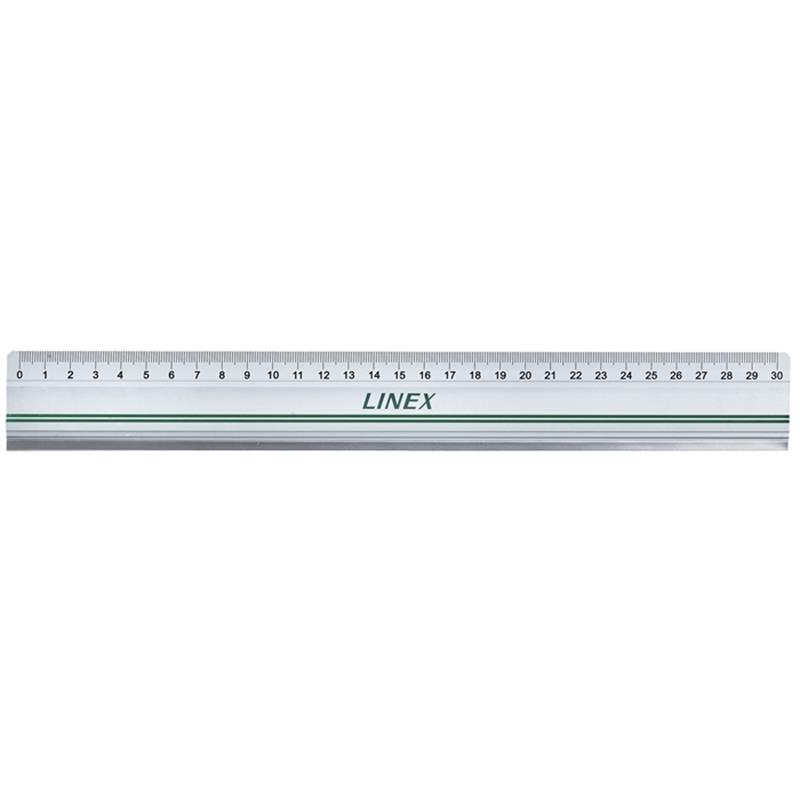 linex-lineal-aluminium-mit-schneidekante-undgummistreifen-auf-der-rueckseite-30-cm