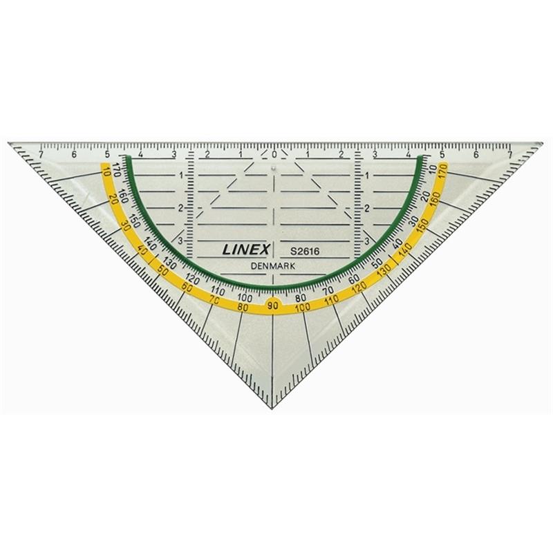 linex-geo-dreieck-super-ruler-16-cm-10er-pack-aus-kunststoff-mit-rutschbremse