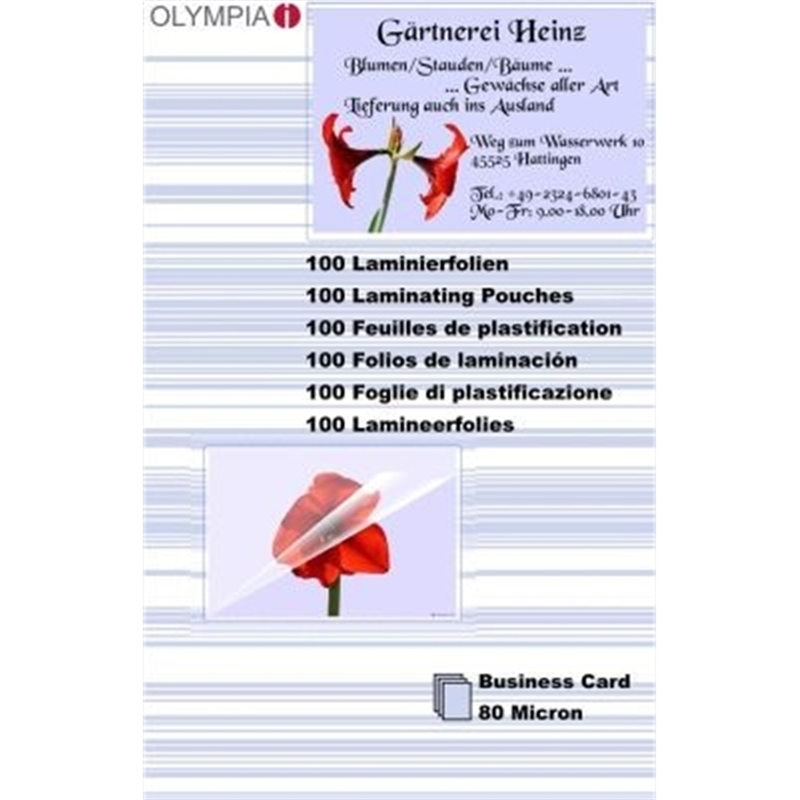 olympia-laminierfolien-visitenkarte-100-stueck-80-mic