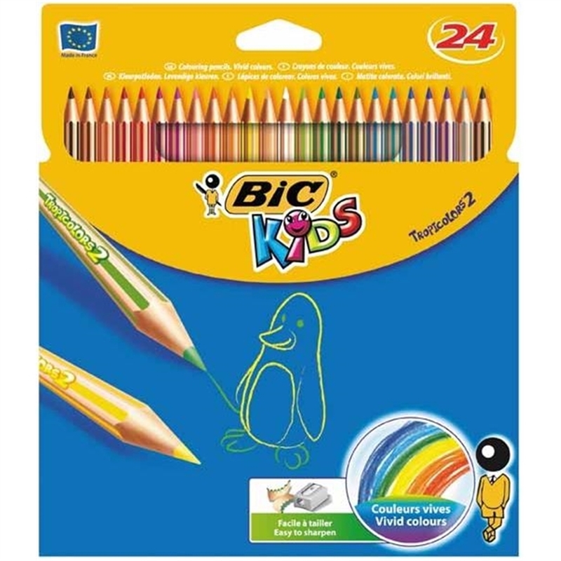 bic-937518-kids-pencil-tropicolor-2-24-pieces-assorted-colors