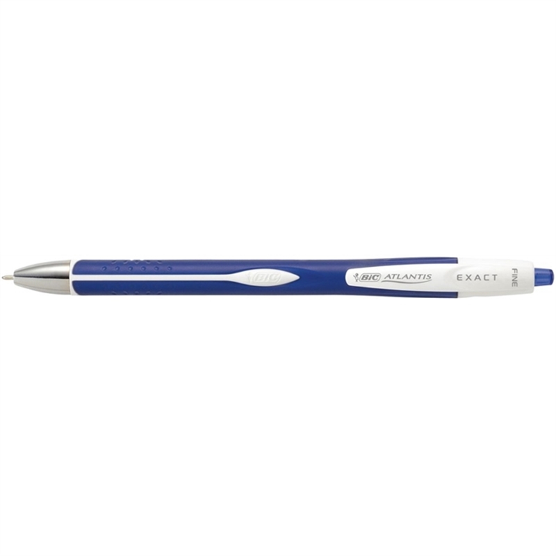 bic-kugelschreiber-atlantis-exact-nachfuellbar-druckmechanik-0-3-mm-schreibfarbe-blau