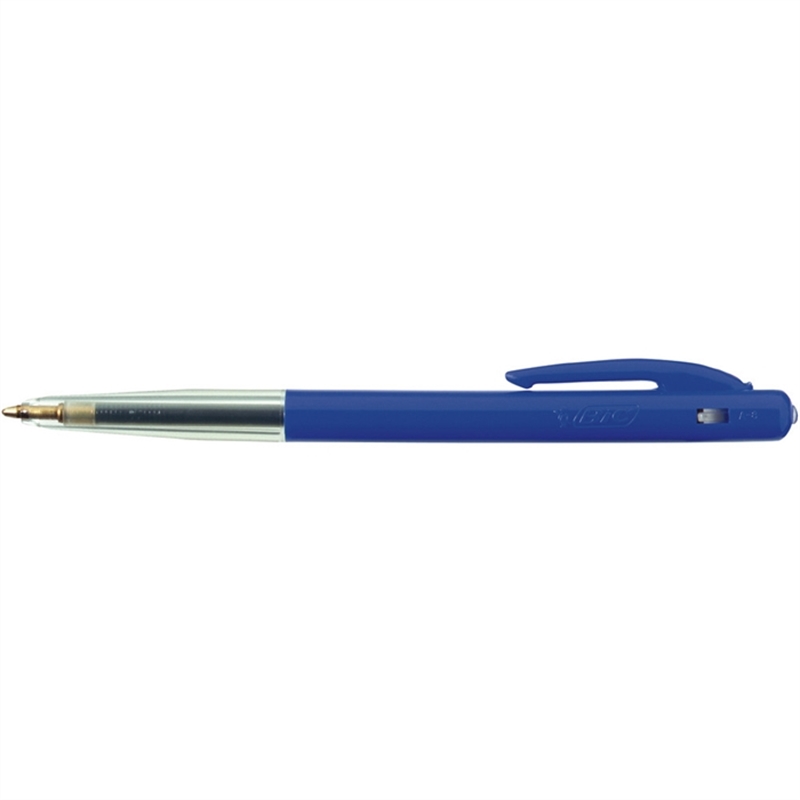 bic-kugelschreiber-m10-clic-einweg-druckmechanik-f-0-3-mm-schreibfarbe-blau