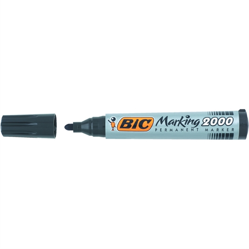 bic-permanentmarker-marking-2000-einweg-rundspitze-1-7-mm-schreibfarbe-schwarz