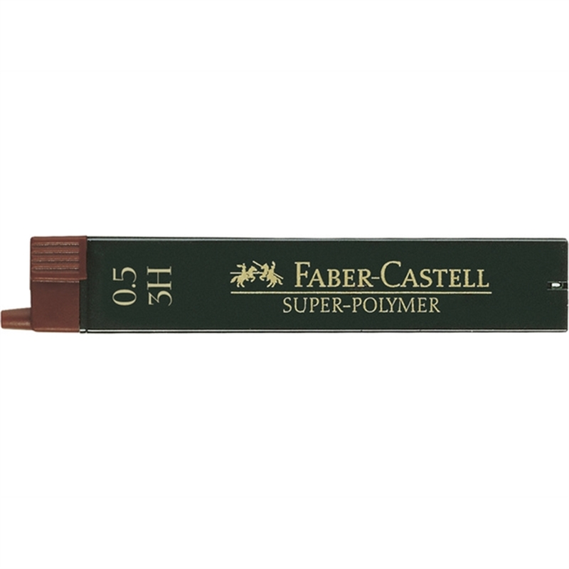 faber-castell-bleistiftmine-minen-0-5-mm-3h-schwarz-schreibfarbe-schwarz-12-stueck
