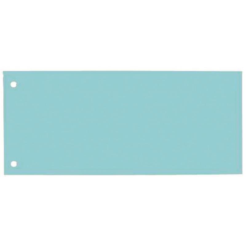elba-trennstreifen-aus-karton-190-g/m-1x8-cm-gelocht-blau-packung-mit-100-stueck