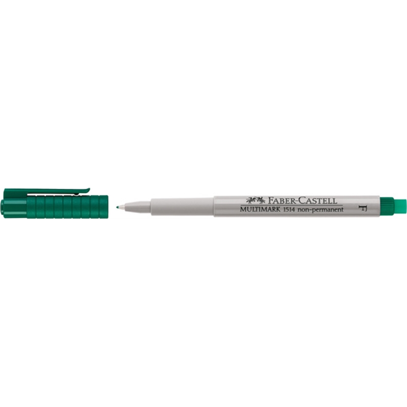 faber-castell-oh-stift-multimark-f-non-permanent-0-6-mm-schreibfarbe-gruen