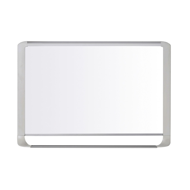 bi-office-schreibtafel-mastervision-lackierter-stahl-mit-ablageleiste-magnetisch-180-x-120-cm-weiss-aluminiumrahmen-hellgrau