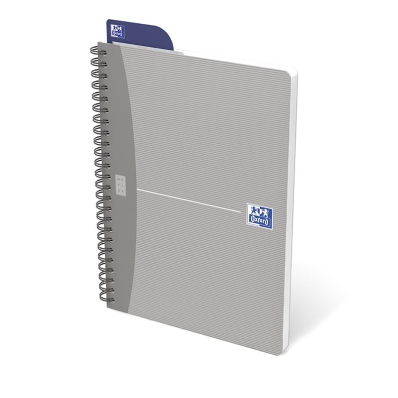 oxford-office-spiralbuch-a5-kariert-5-mm-90-blatt-90-g/m-ohne-perforation-mit-lineal