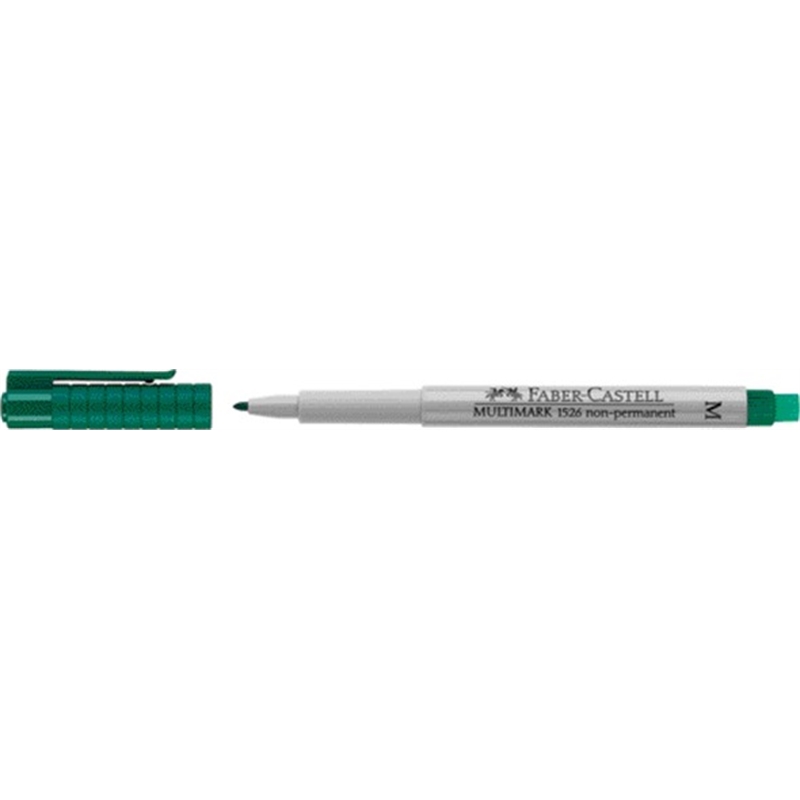 faber-castell-oh-stift-multimark-m-non-permanent-1-mm-schreibfarbe-gruen