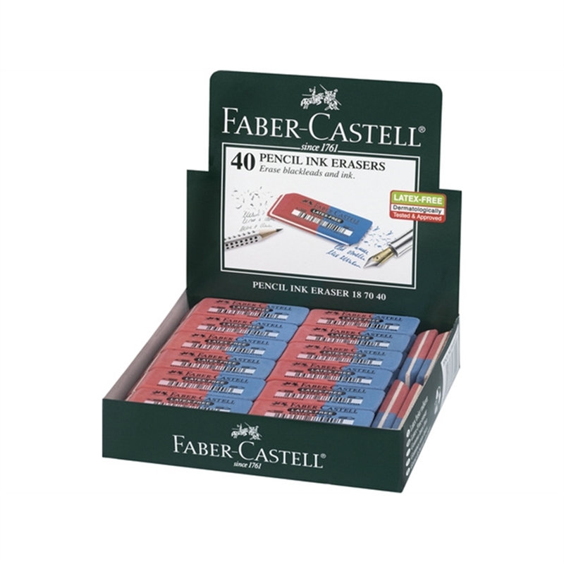 faber-castell-radierer-187040-fuer-blei-/farbstifte/tinte-56-x-20-x-7-mm-rot/blau