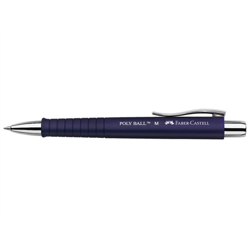 faber-castell-kugelschreiber-poly-ball-druckmechanik-m-0-5-mm-schaftfarbe-blau-schreibfarbe-blau