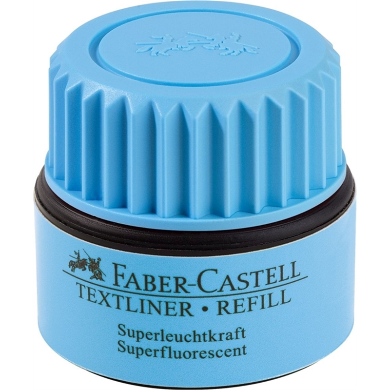 faber-castell-nachfuellstation-textliner-1549-automatic-refill-fuer-textmarker-schreibfarbe-blau-25-ml