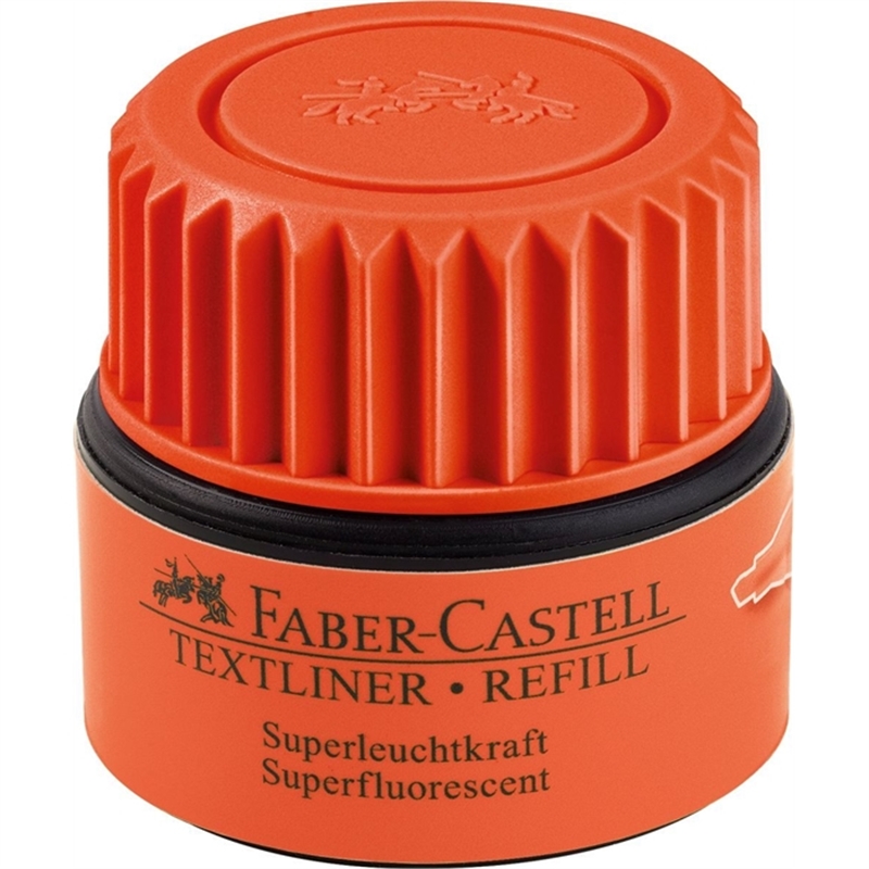 faber-castell-nachfuellstation-textliner-1549-automatic-refill-fuer-textmarker-schreibfarbe-orange-25-ml