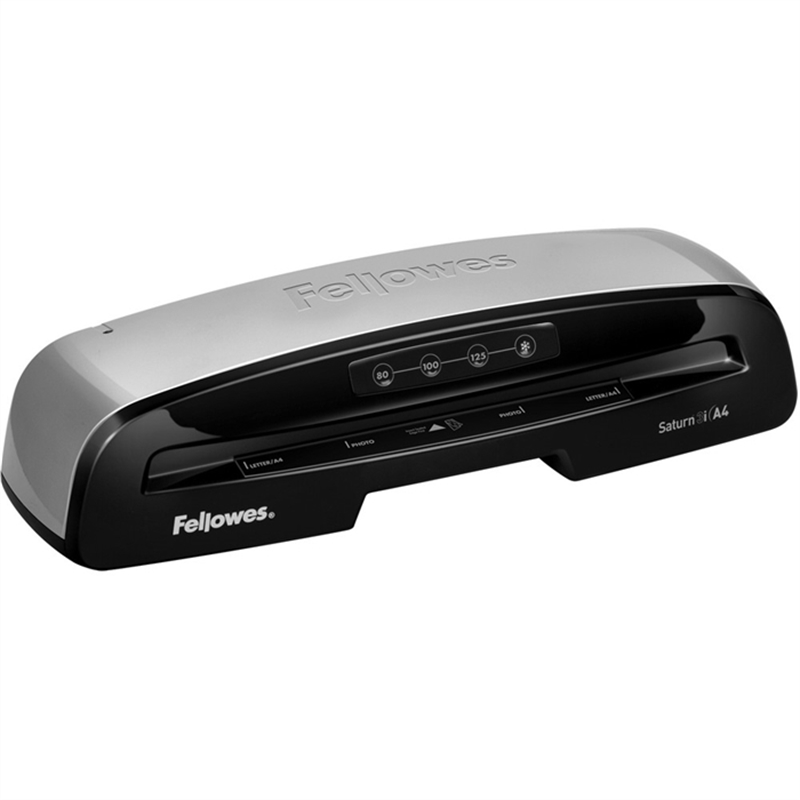 fellowes-laminator-saturn-3i-elektrisch-heiss-/kaltlaminierung-betrieb-ohne-carrier-max-arbeitsbreite-a4-2-rollen-436-6-x-139-7-x-104-8-mm-silber/schwarz