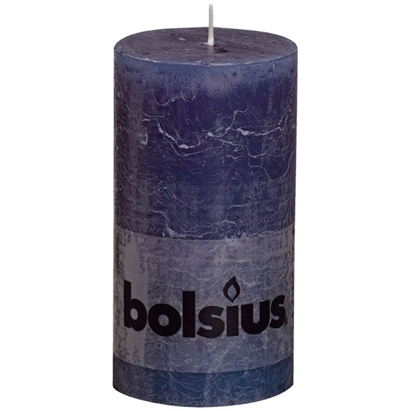 bolsius-stumpenkerze-rustik-dunkelblau-130-x-68-cm