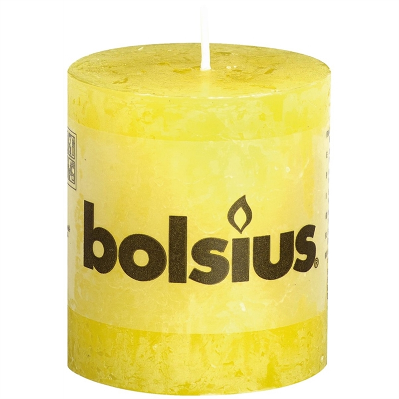 bolsius-stumpenkerze-rustik-sonnengelb-100-x-100-mm