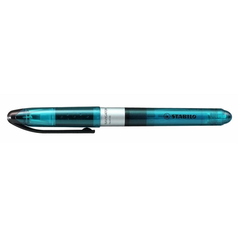 stabilo-textmarker-navigator-einweg-rund-keilspitze-1-4-mm-schaftfarbe-in-schreibfarbe-schreibfarbe-blau