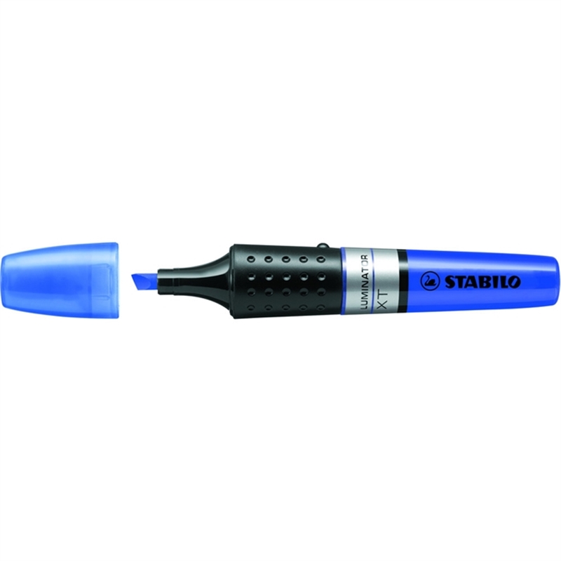 stabilo-textmarker-luminator-keilspitze-2-5-mm-schreibfarbe-blau-5-stueck