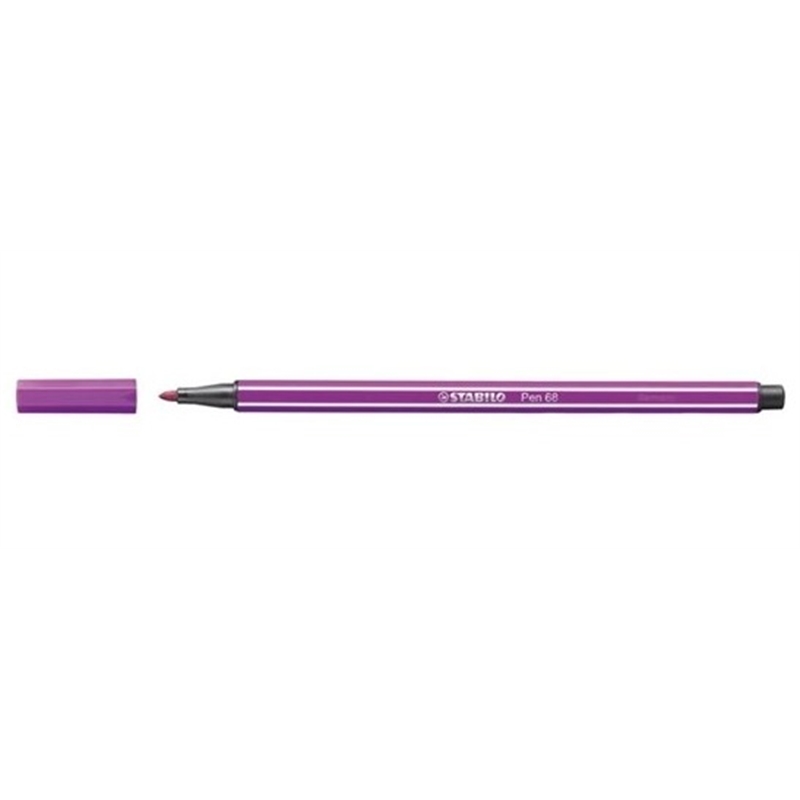 stabilo-faserschreiber-pen-68-m-1-mm-schreibfarbe-lila