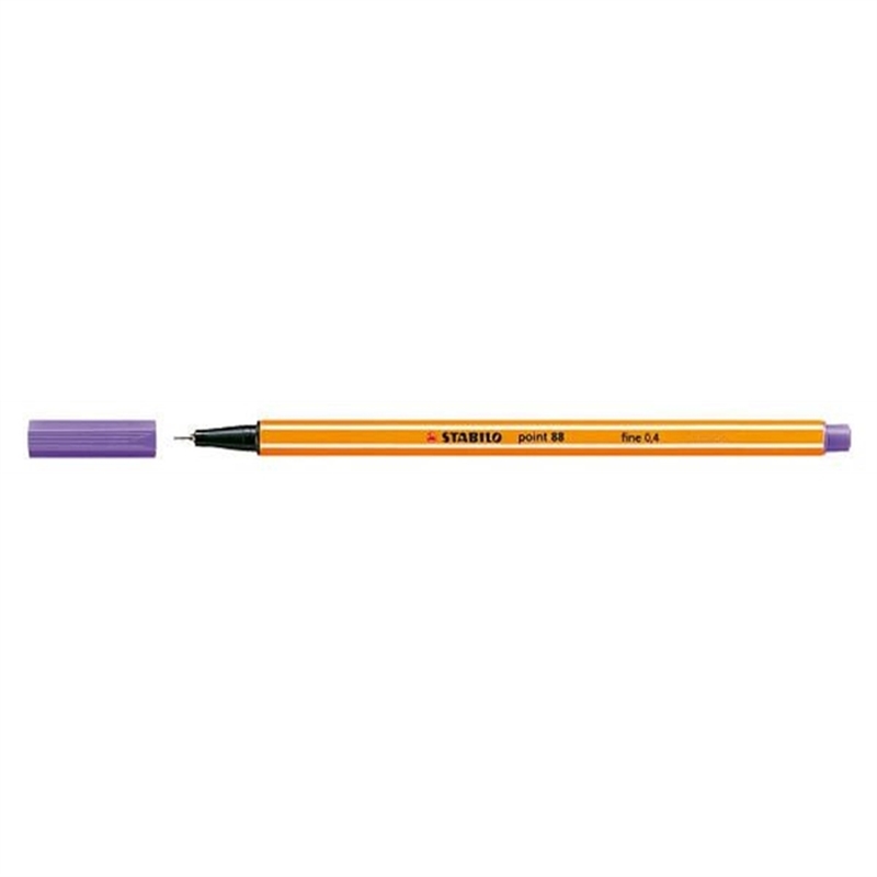 stabilo-fineliner-point-88-mit-kappe-0-4-mm-schreibfarbe-violett