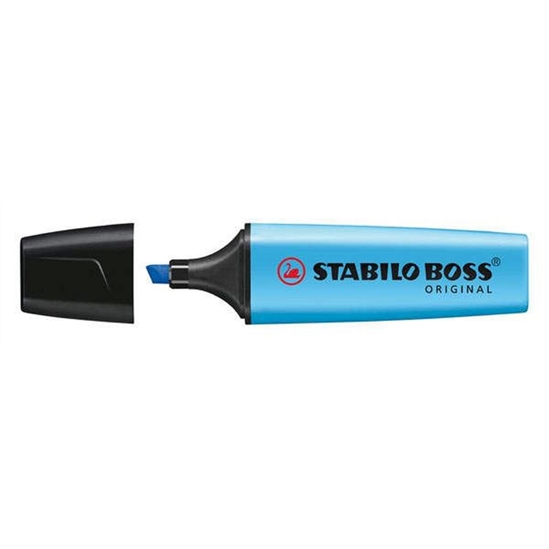 stabilo-textmarker-boss-original-einweg-keilspitze-2-5-mm-schreibfarbe-blau