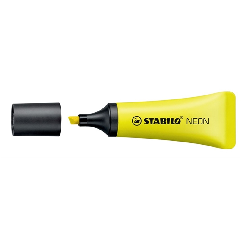 stabilo-textmarker-neon-keilspitze-2-5-mm-schaftfarbe-in-schreibfarbe-schreibfarbe-gelb