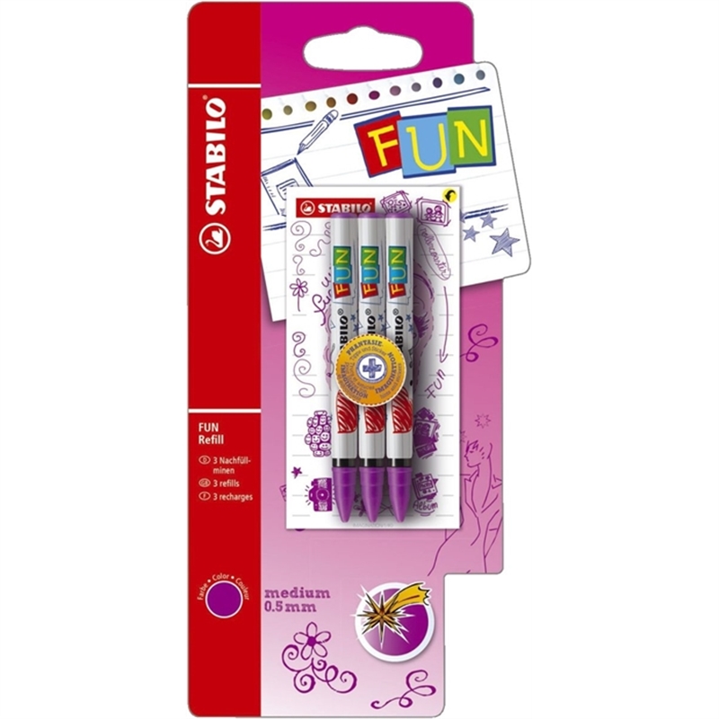 stabilo-fun-ersatzpatrone-pink-3er-pack