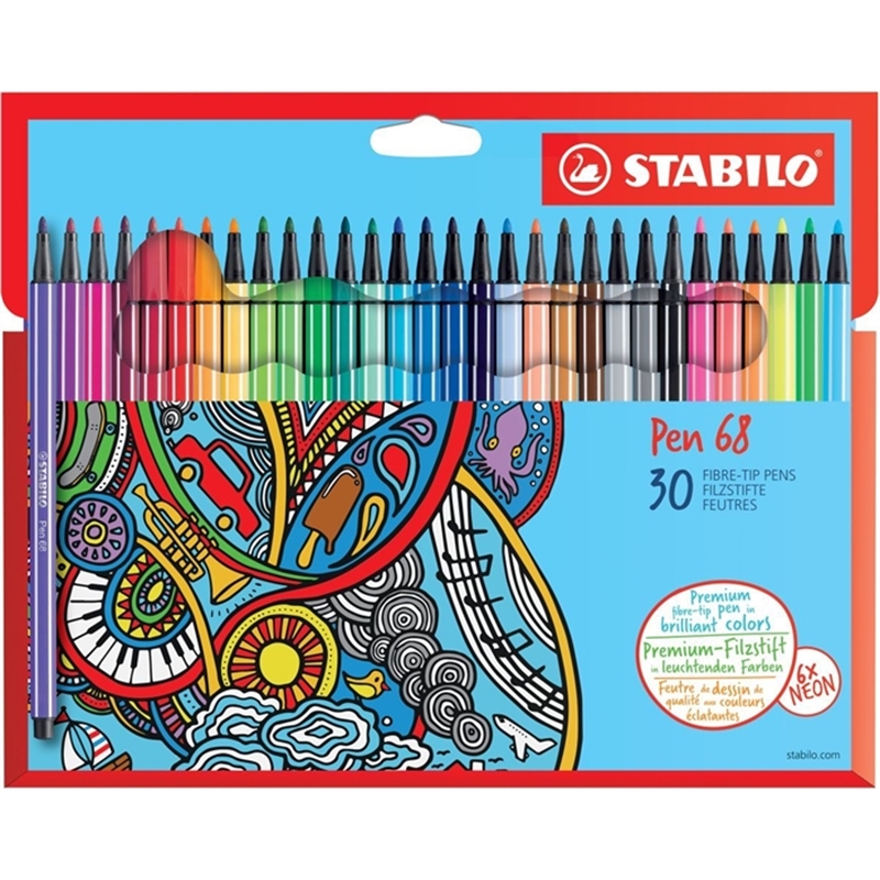 stabilo-fasermaler-pen-68-kartonetui-30-farben