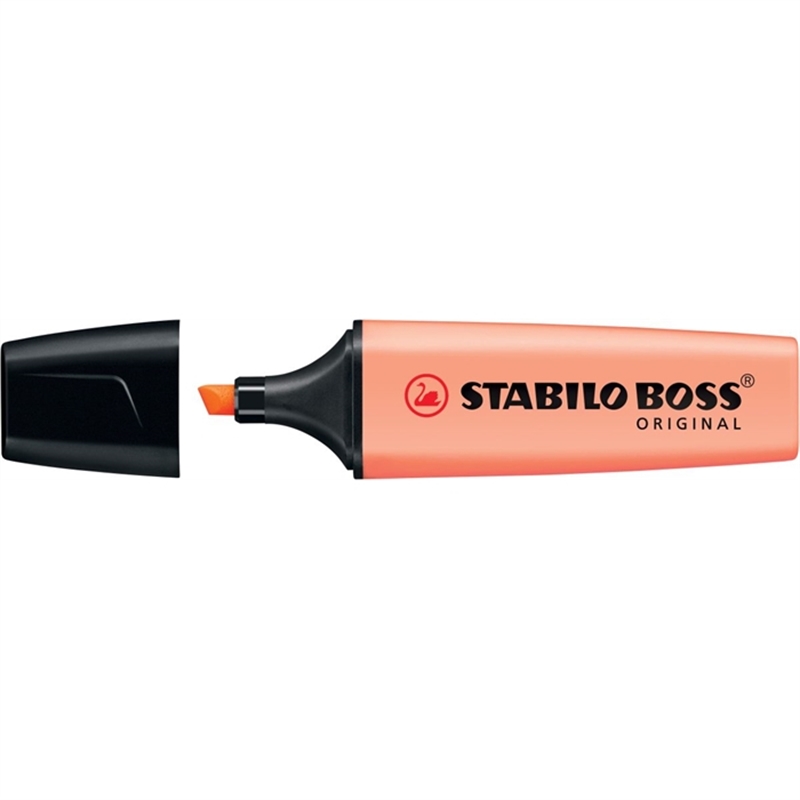 stabilo-textmarker-boss-original-pastel-einweg-keilspitze-2-5-mm-schreibfarbe-pfirsich